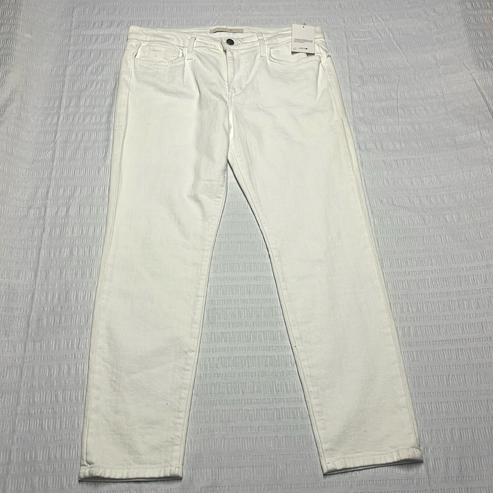 Joe’s jeans Straight Ankle white. Sz 31. New!